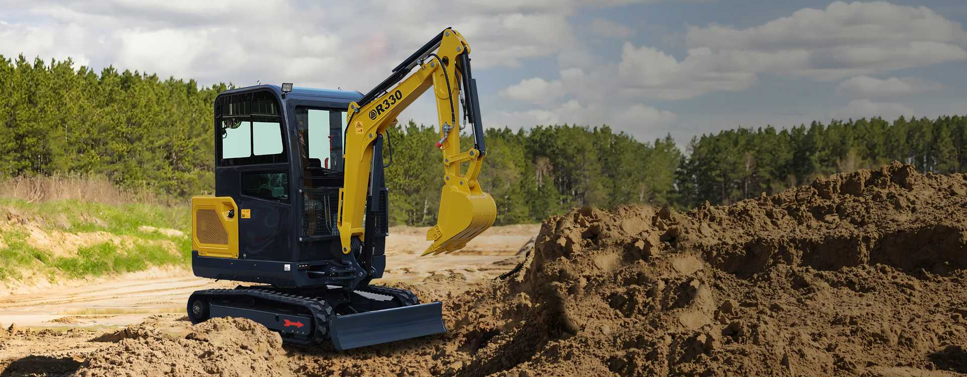 Miniexcavadora R330