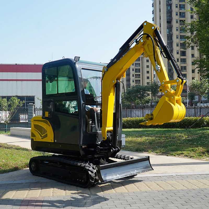 Why are small excavators becoming more and more popular in the rural market?
