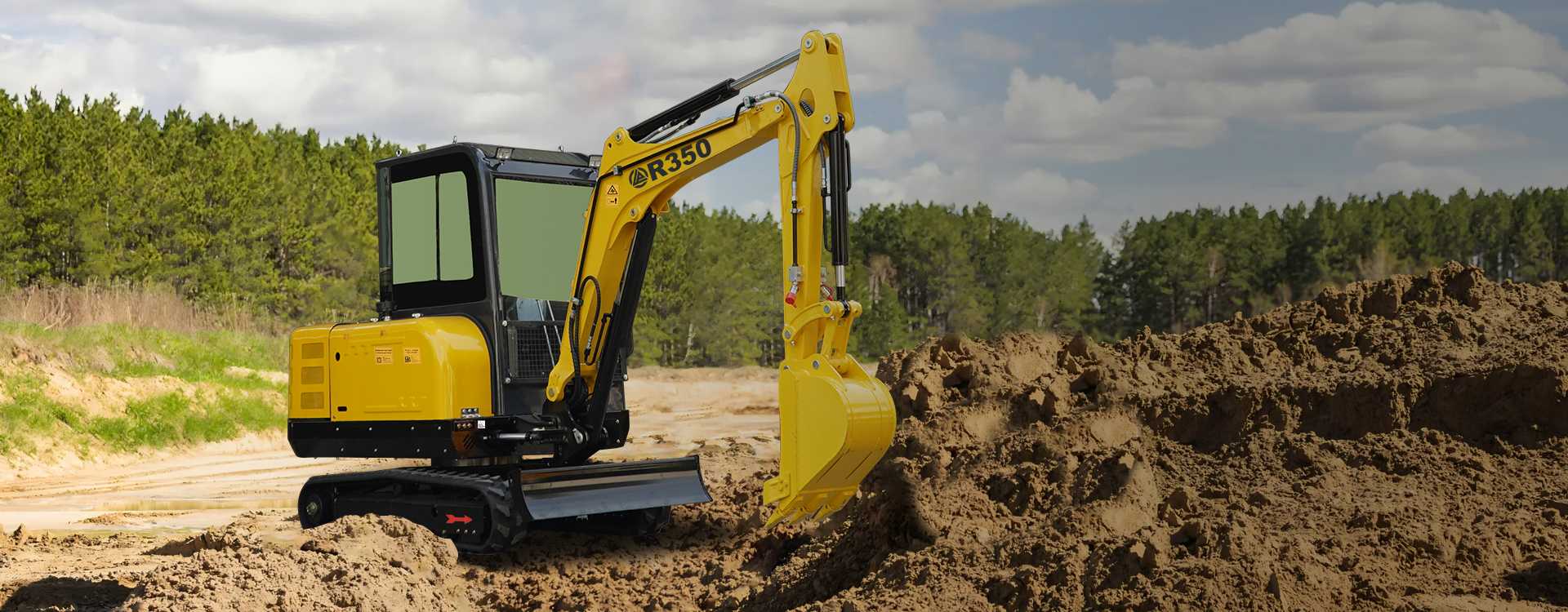 Mini Excavator R350