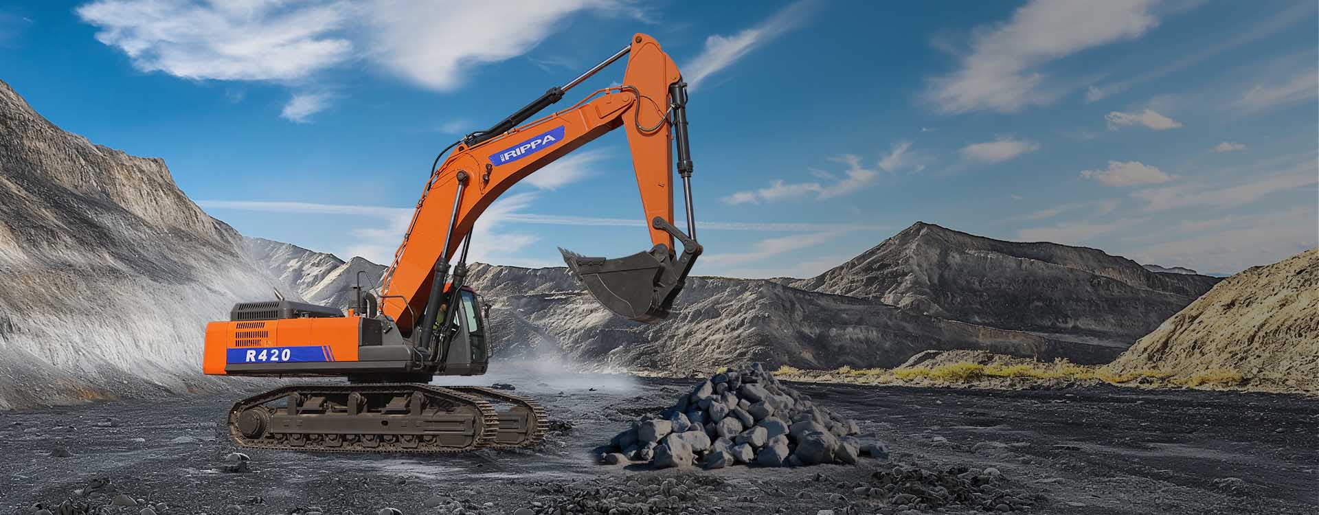 R420 Large Excavator