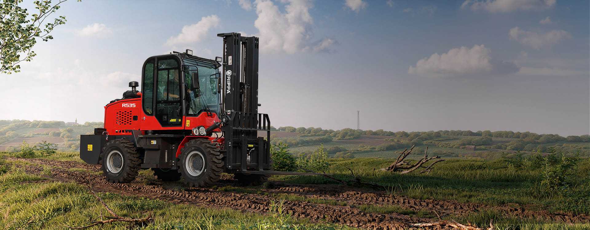 R535 Rough Terrain Gabelstapler