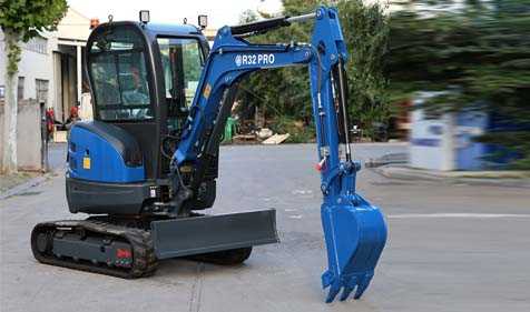 China’s mini excavator export