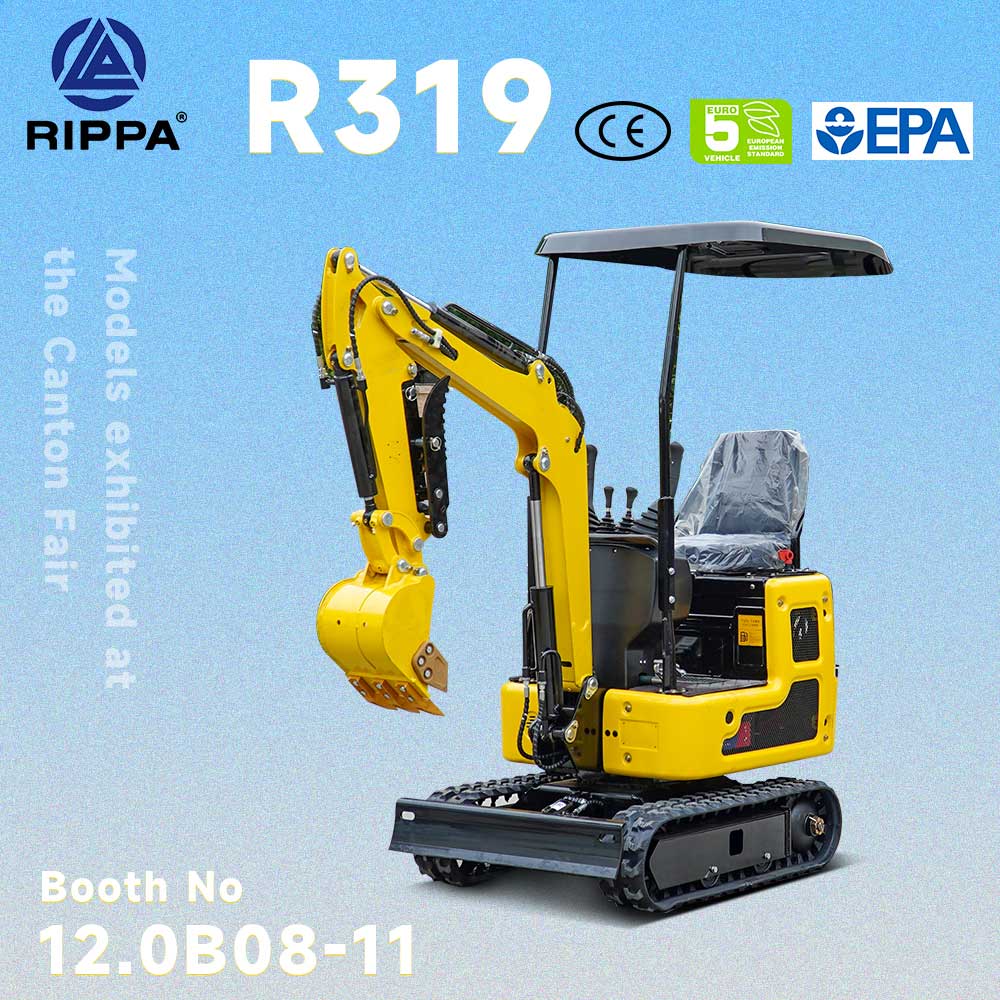 Rippa r319：高效、多场景应用的智能挖掘机之选