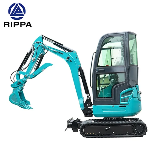 RIPPA R322L Mini Excavator Review: Boom Cylinder Protection and Retractable Tracks