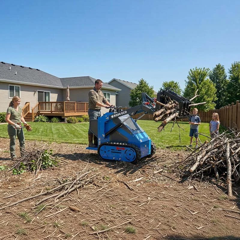Chinese Mini Skid Steer Loader: The Best Mini & Compact Skid Steer Solutions by RIPPA