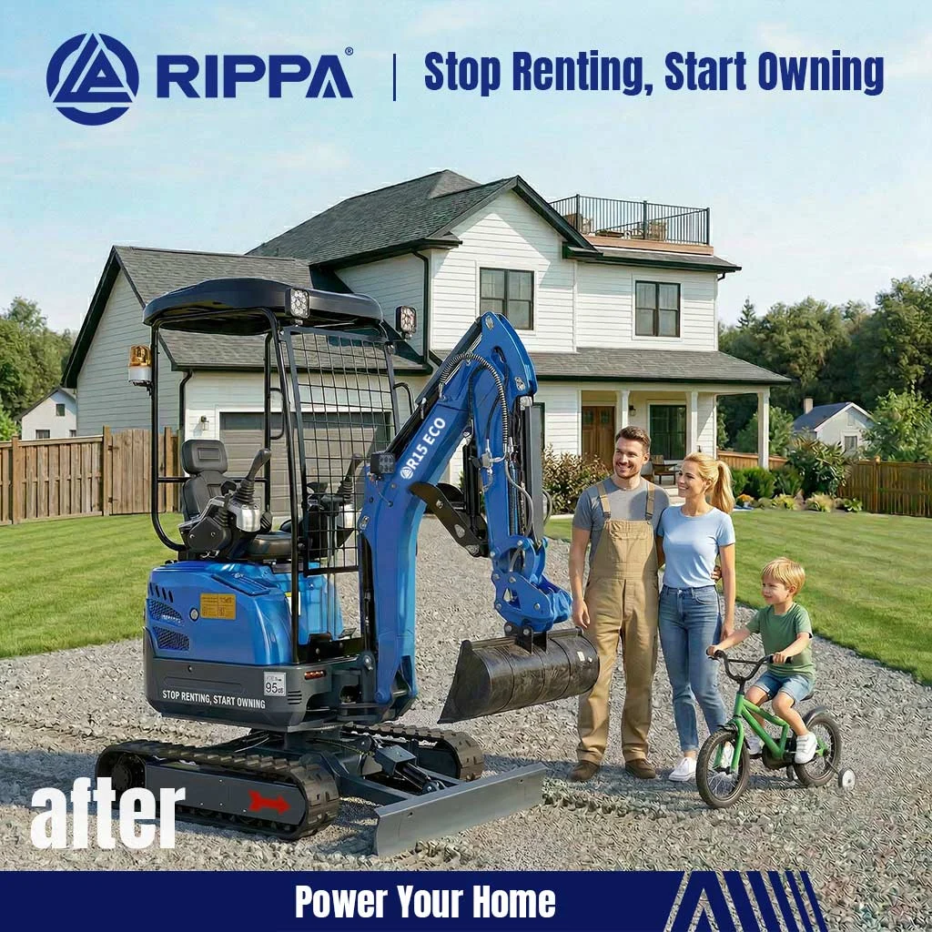 The Science of Durability: An Engineering Guide to Maintaining Your Rippa Mini Excavator for 15,000+ Operational Hours