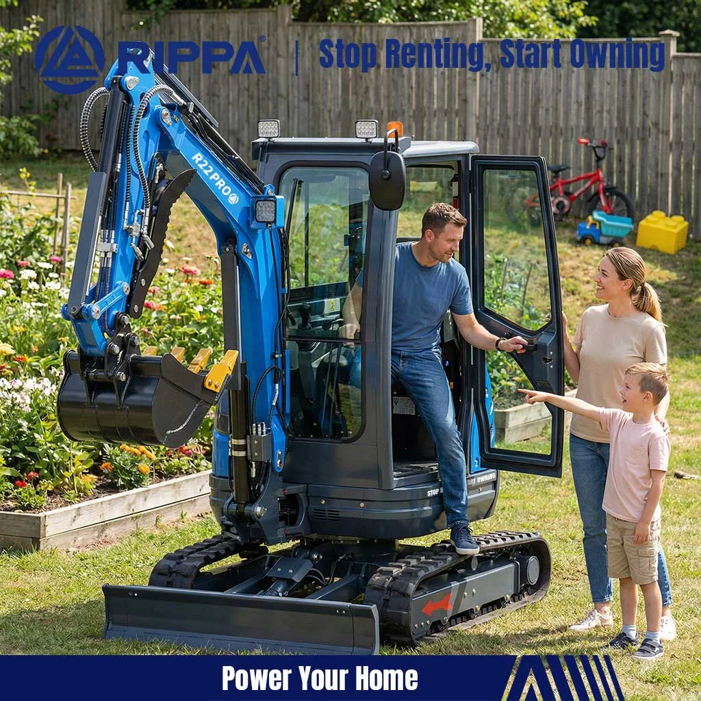 RIPPA Excavator Dealer Opportunity for Home, Farm, and Construction Markets
