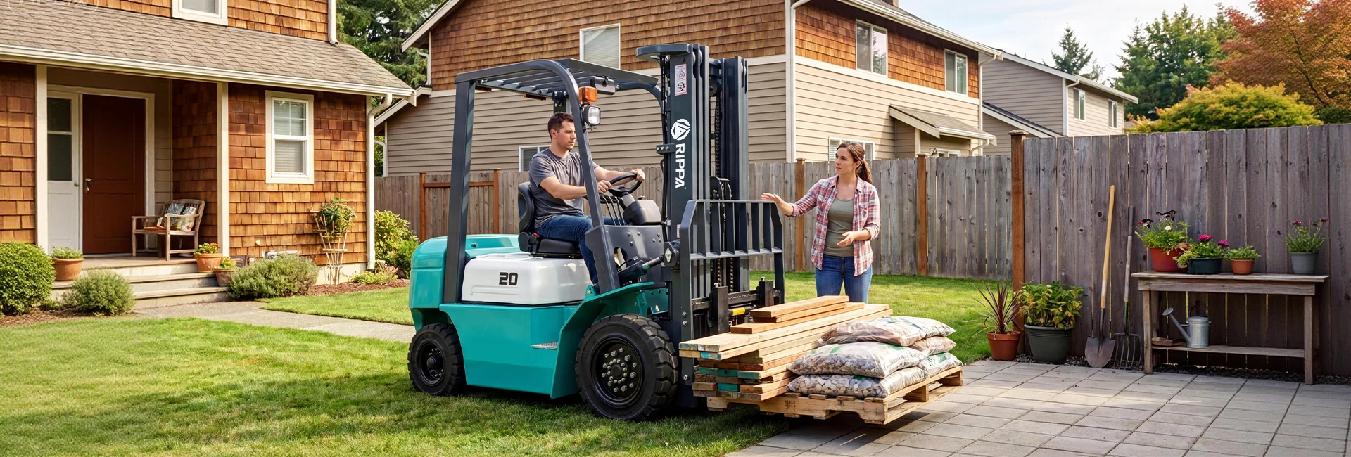 Carrello elevatore agli ioni di litio RF20L