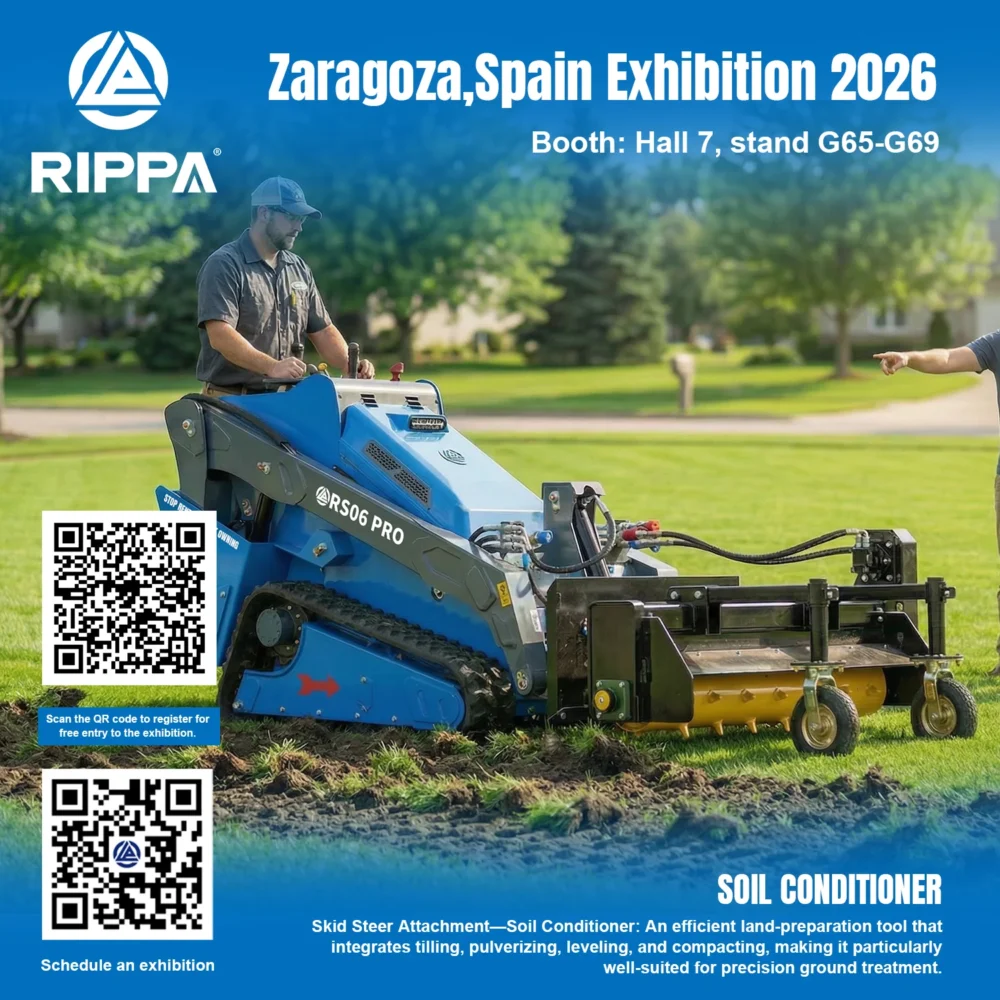 RIPPA på messen i Zaragoza, Spania, 2026 – Kompakte maskiner skreddersydd for de europeiske markedene