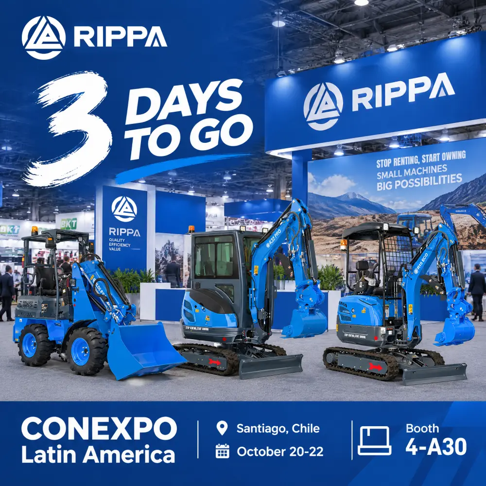 Looking for Mini Excavators in Chile? Meet RIPPA at CONEXPO Latin America 2026
