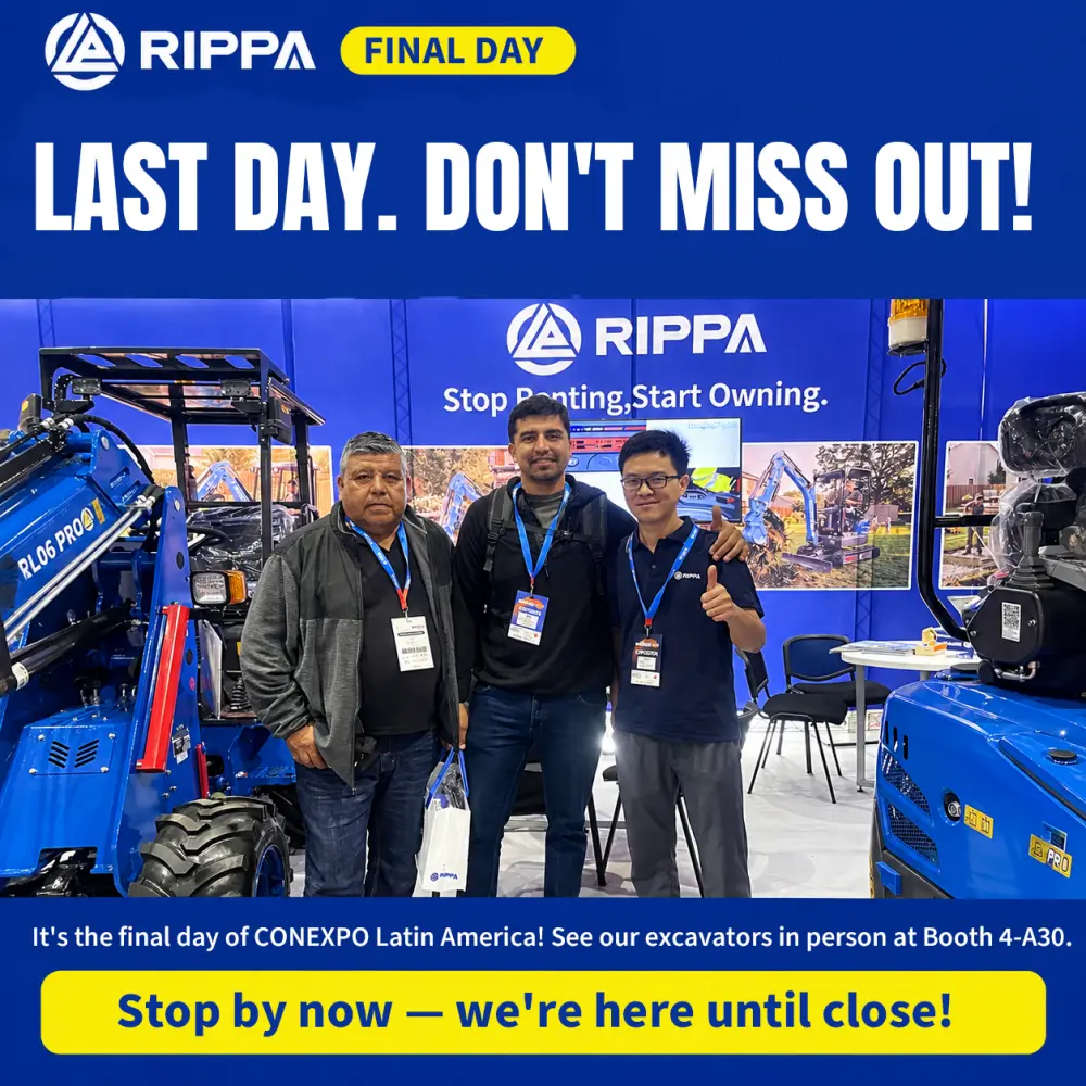 RIPPA at CONEXPO Latin America 2026: Visit Booth 4-A30 on the Final Day