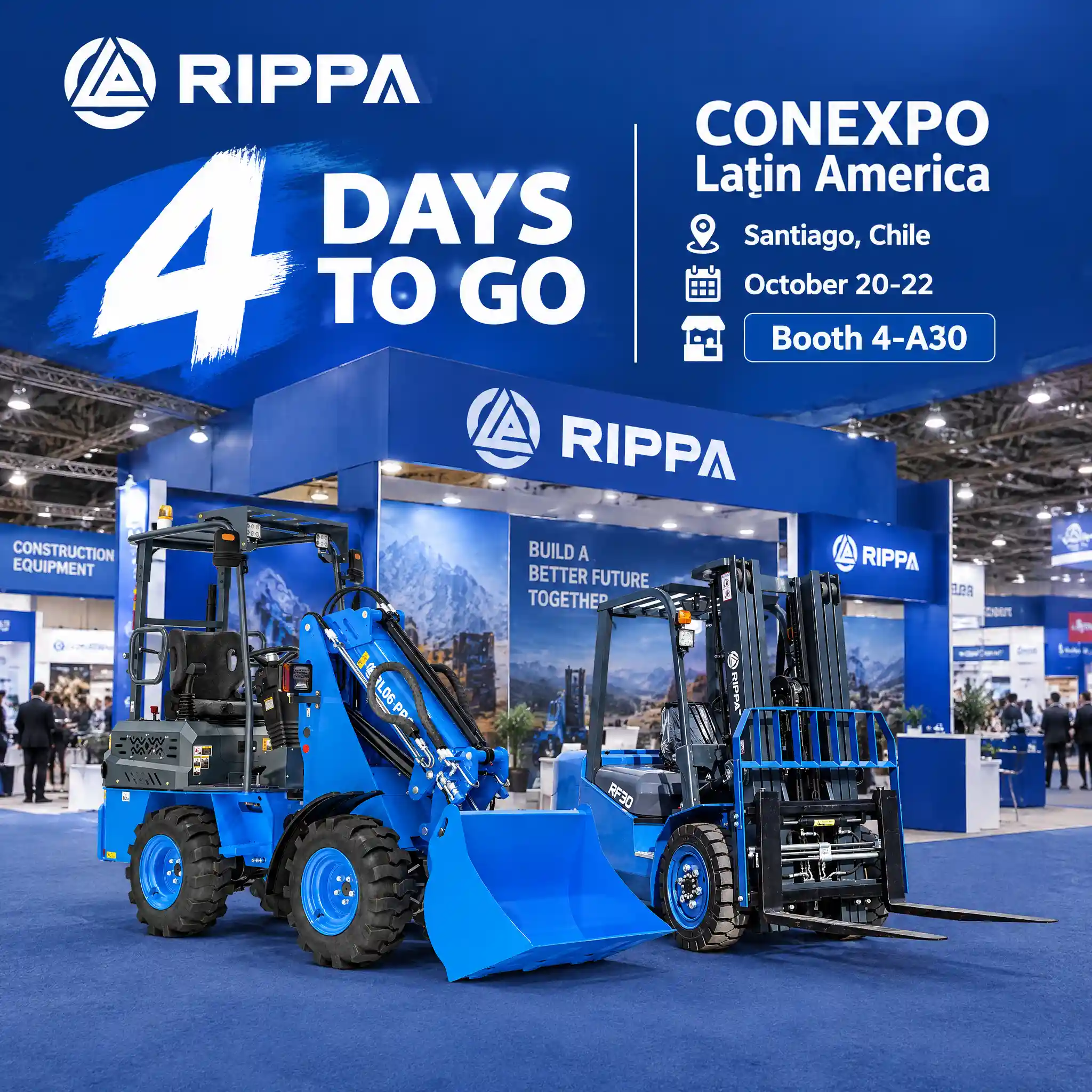 RIPPA at CONEXPO Latin America 2026: Four Days Until Santiago